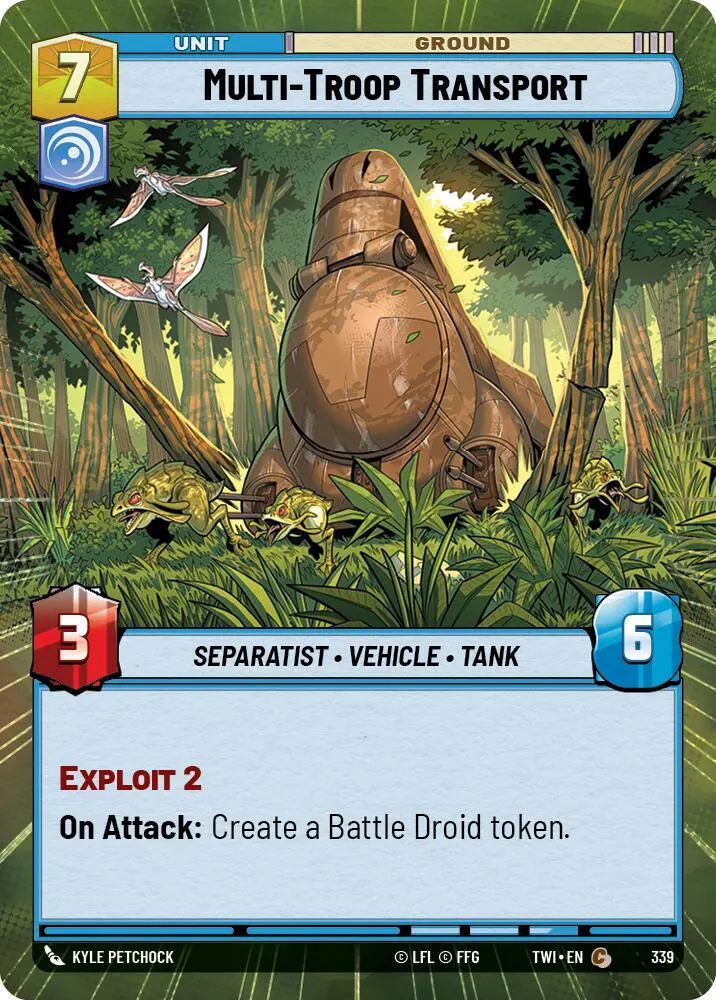 Multi-Troop Transport