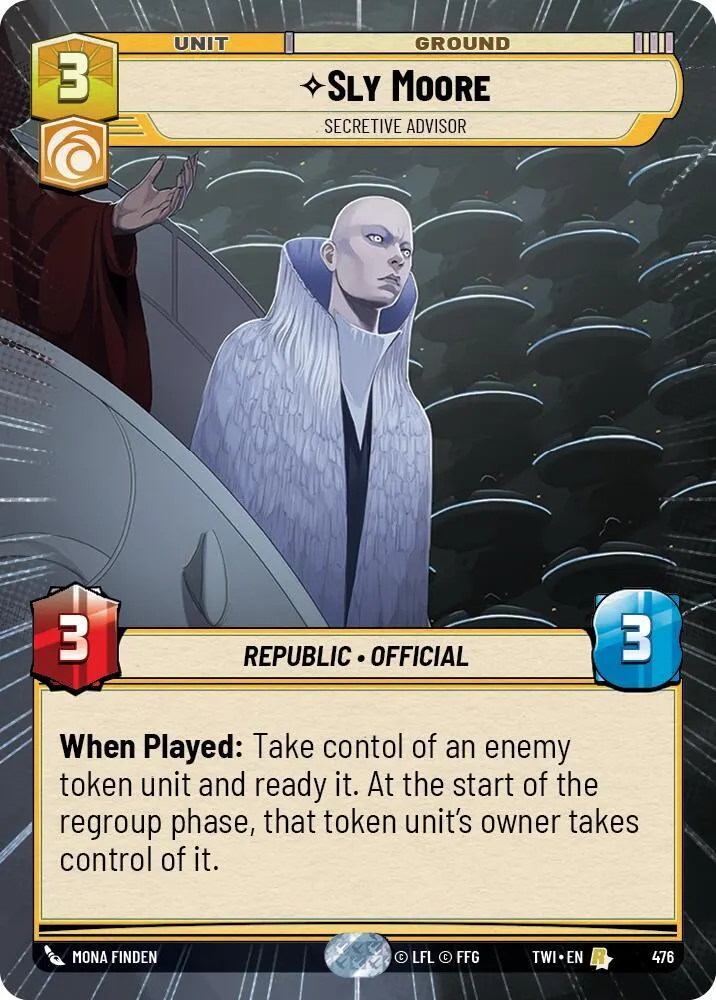 Sly Moore - Secretive Advisor
