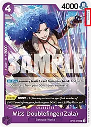 Miss Doublefinger(Zala)