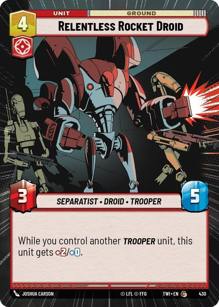 Relentless Rocket Droid