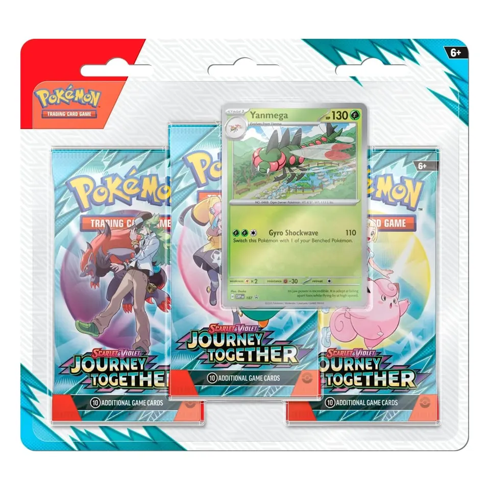 Journey Together: Yanmega 3-Pack Blister