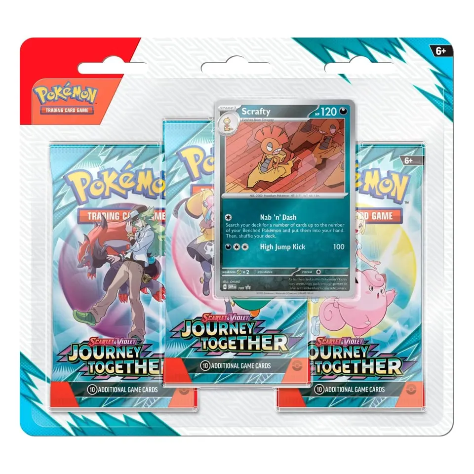 Journey Together: Scrafty 3-Pack Blister