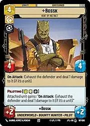 Bossk - Hunt By Instinct
