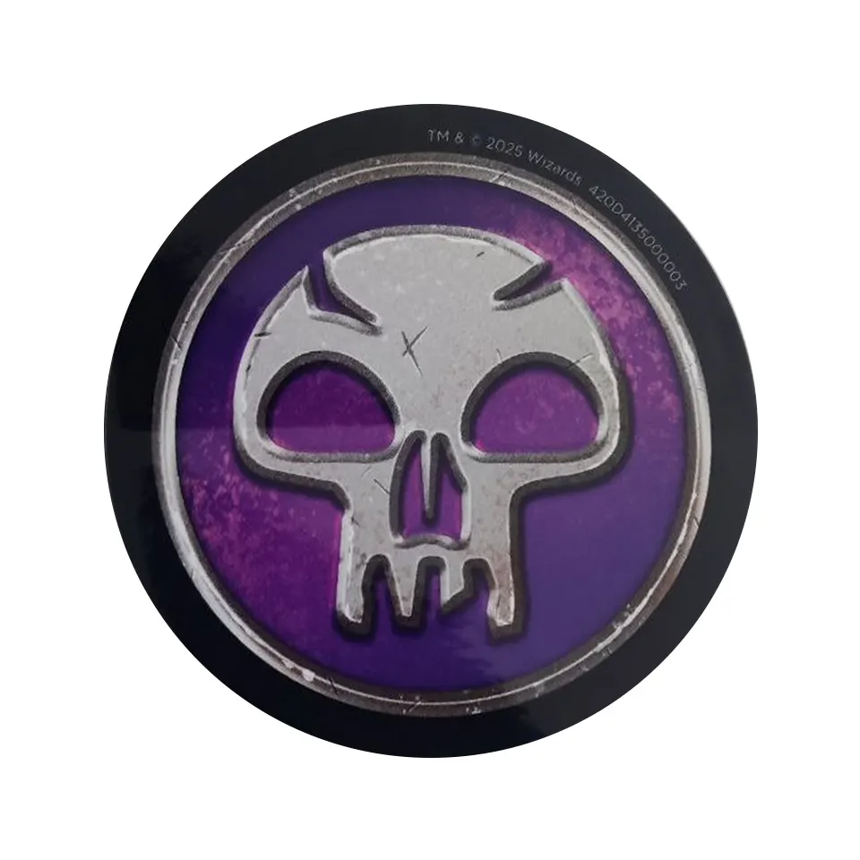 Aetherdrift Black Mana Sticker