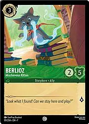 Berlioz - Mischievous Kitten