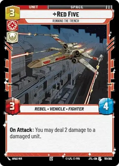 Red Five - Running the Trench