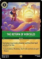 The Return of Hercules