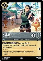 Mulan - Disguised Soldier