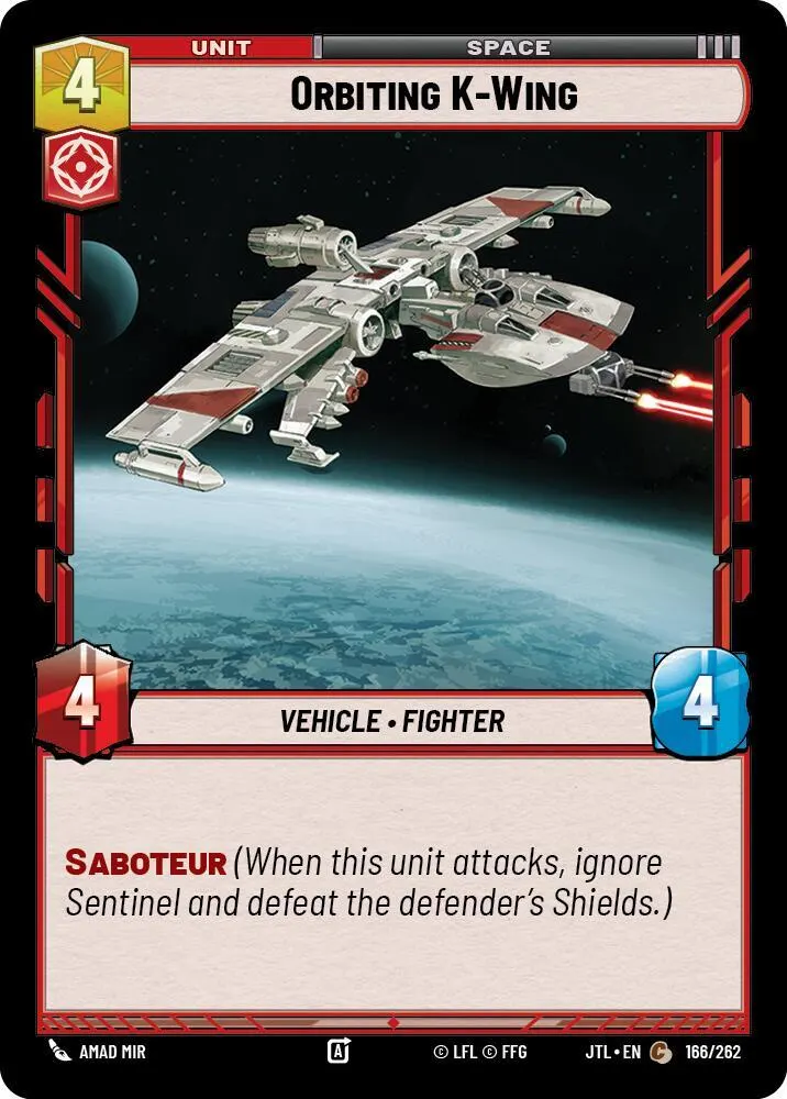 Orbiting K-Wing