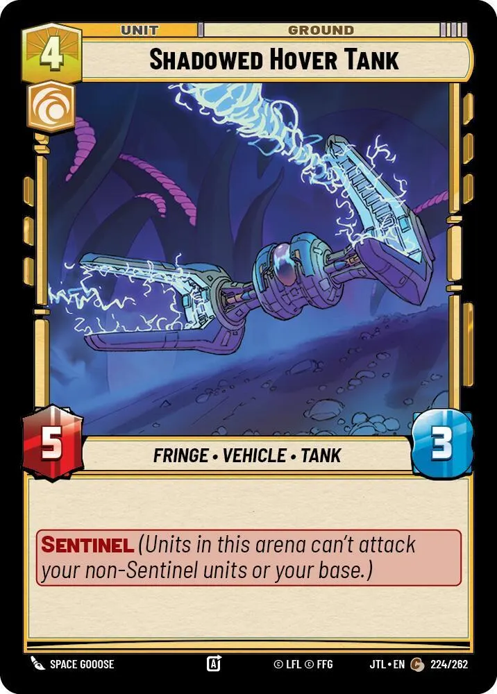 Shadowed Hover Tank
