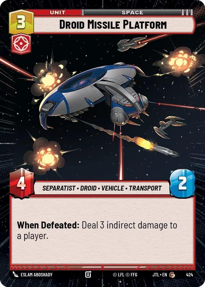 Droid Missile Platform
