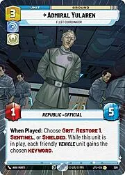 Admiral Yularen - Fleet Coordinator