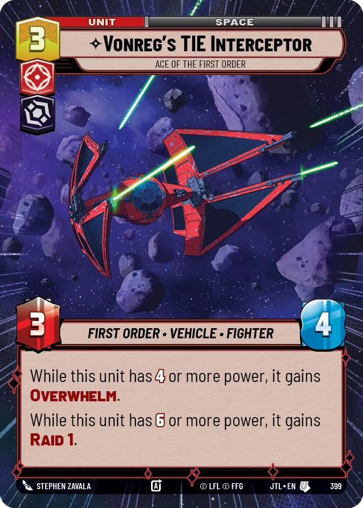 Vonreg's TIE Interceptor - Ace of the First Order