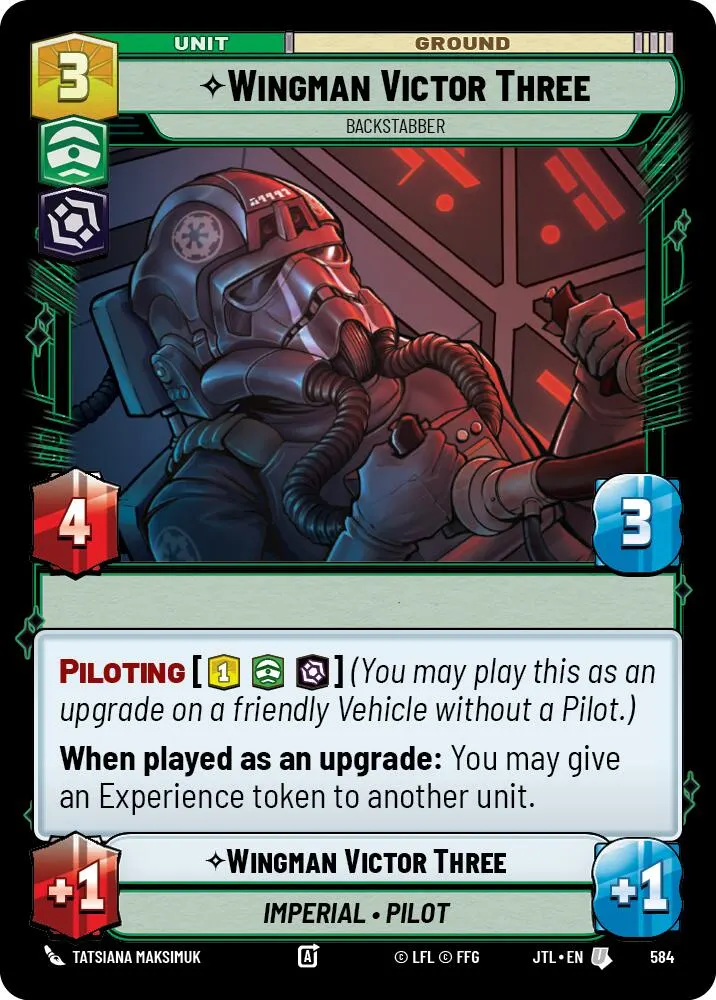 Wingman Victor Three - Backstabber