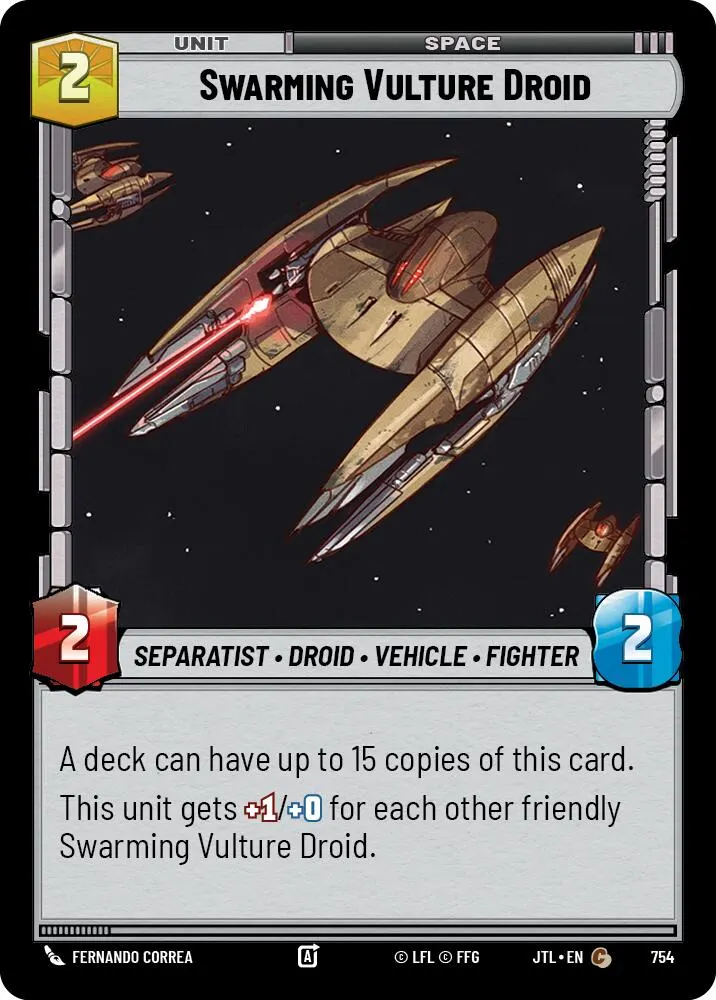 Swarming Vulture Droid