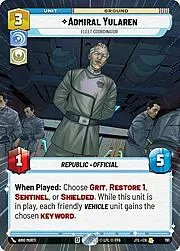 Admiral Yularen - Fleet Coordinator