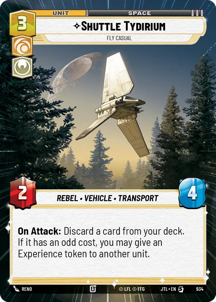 Shuttle Tydirium - Fly Casual