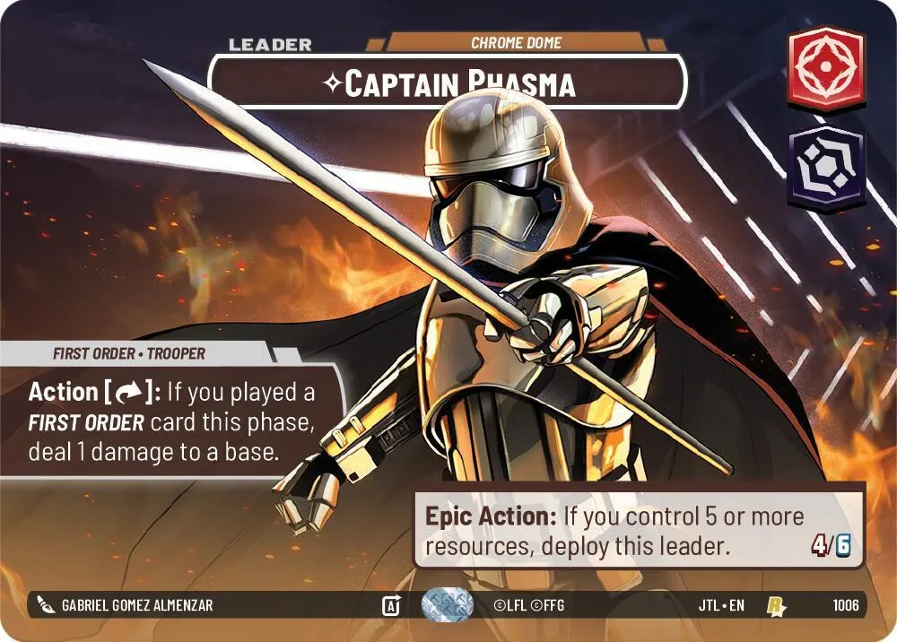 Captain Phasma - Chrome Dome