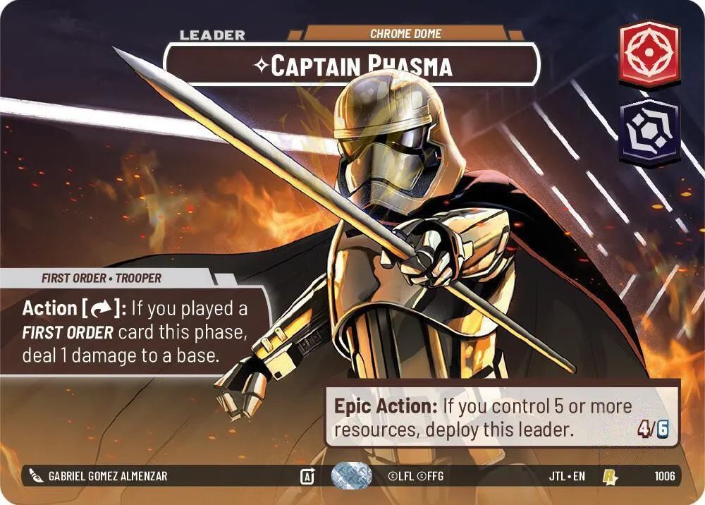 Captain Phasma - Chrome Dome