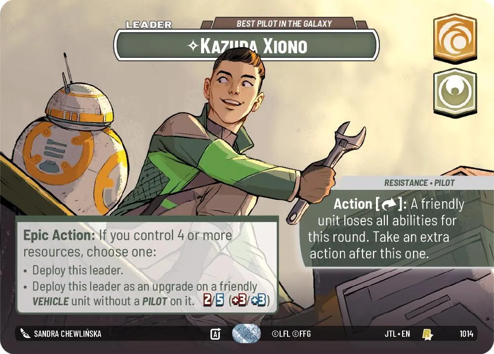 Kazuda Xiono - Best Pilot in the Galaxy