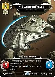 Millennium Falcon - Get Out And Push