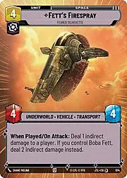Fett's Firespray - Feared Silhouette