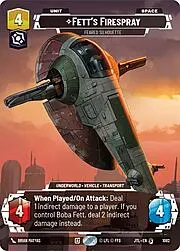 Fett's Firespray - Feared Silhouette