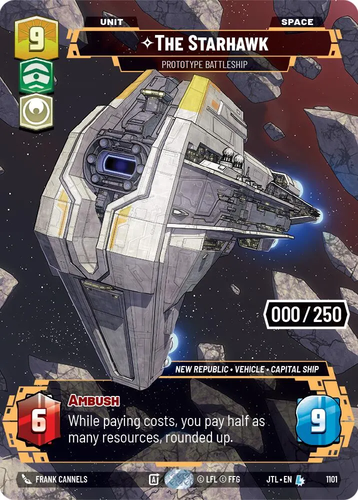 The Starhawk - Prototype Battleship
