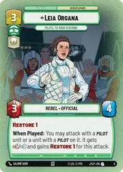 Leia Organa, Pilots, To Your Stations
