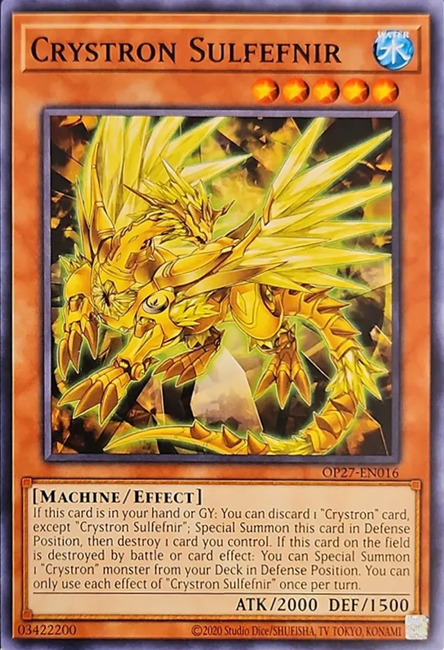 Crystron Sulfefnir