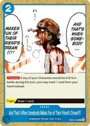 And That's When Somebody Makes Fun of Their Friend's Dream!!!!