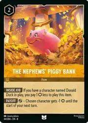 The Nephew’s Piggy Bank