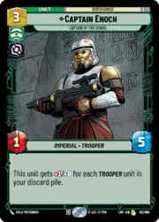 Captain Enoch - Captain of the Guard