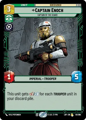 Captain Enoch - Captain of the Guard
