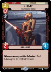 HK-47 - Exclamation: Die, Meatbag!