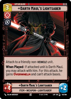 Darth Maul's Lightsaber