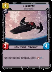 Scimitar - Sith Infiltrator