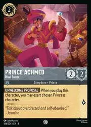 Prince Achmed - Rival Suitor