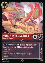 Monumental Scarab - Skittering Statue