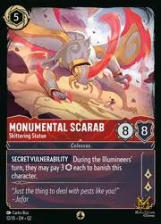 Monumental Scarab - Skittering Statue