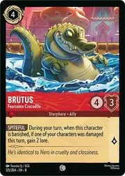 Brutus - Fearsome Crocodile
