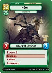 Gor - Grievous's Pet