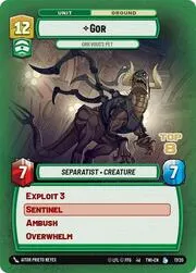 Gor - Grievous's Pet