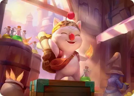Art Series: Stiltzkin, Moogle Merchant