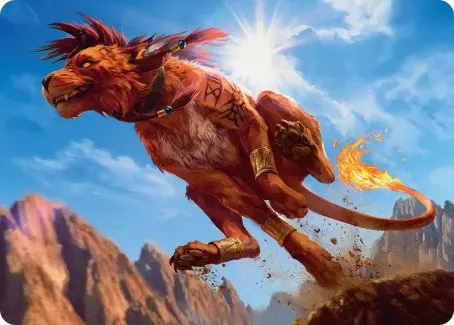 Art Series: Red XIII, Proud Warrior