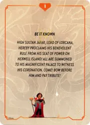 Reign of Jafar - Lore Story Insert