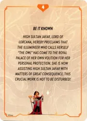Reign of Jafar - Lore Story Insert