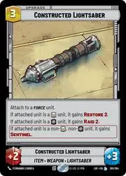 Constructed Lightsaber