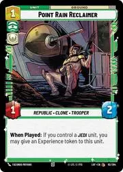 Point Rain Reclaimer