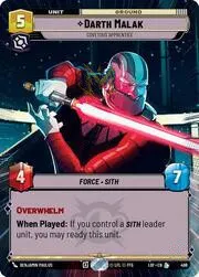 Darth Malak - Covetous Apprentice